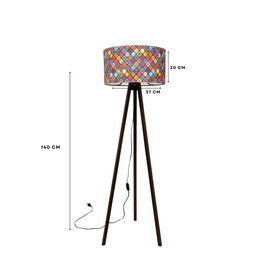 Opviq Lámpara de Pie AYD-2800 Multicolor